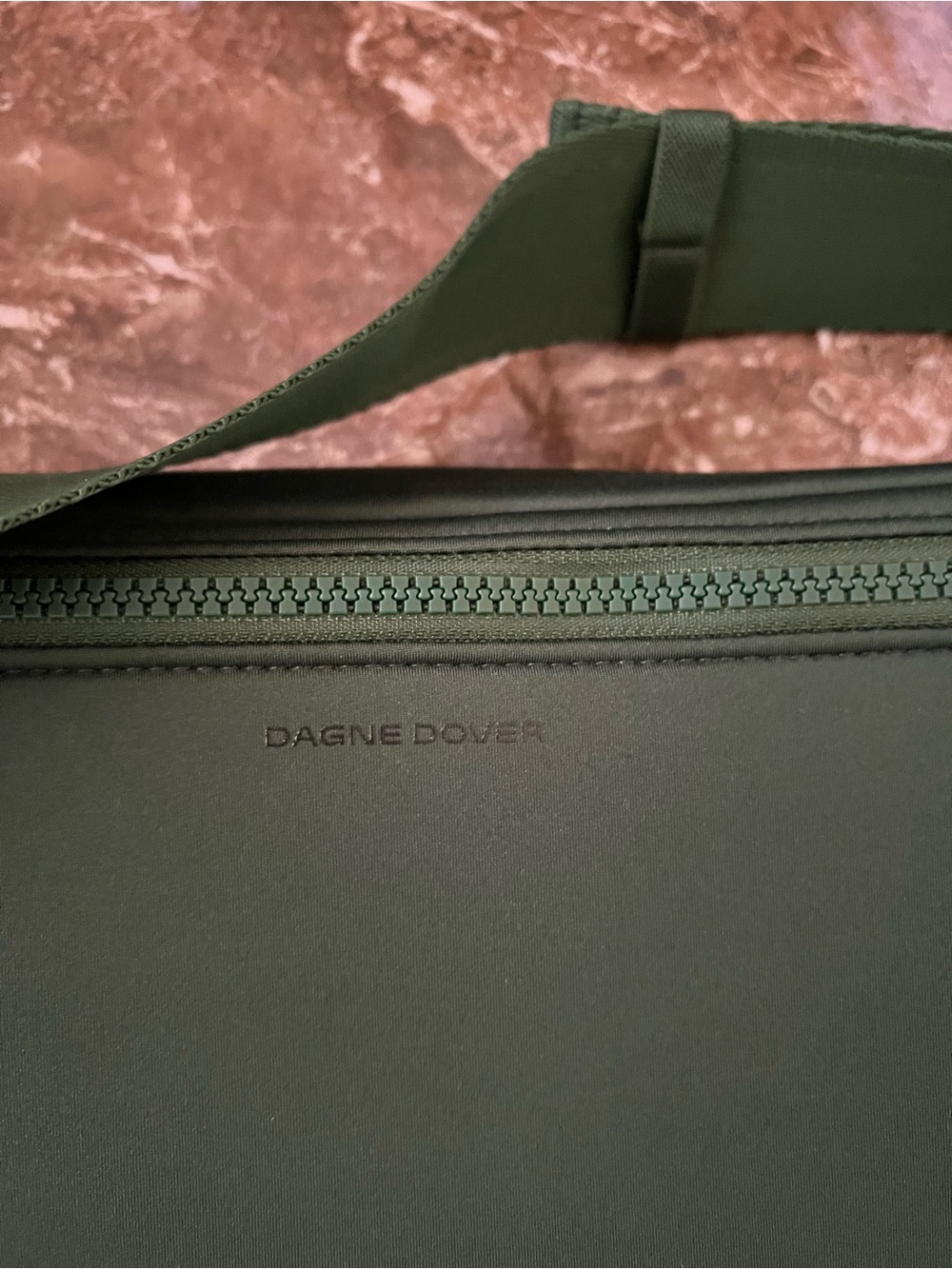 Dagne Dover Forest Green Belt Bag - Picture 5 of 7